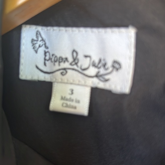 Pippa & Julie Christmas Holiday Girls Dress - Picture 3 of 3